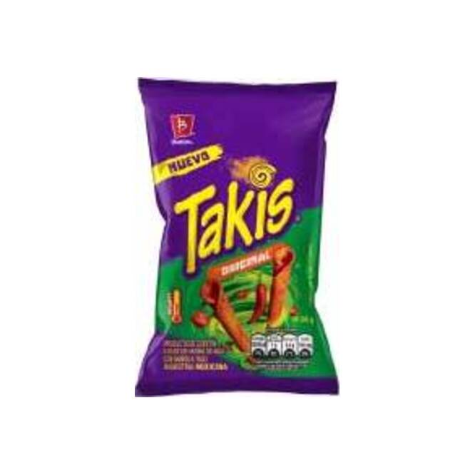 Snacks sabor taco original Takis 56 gramos