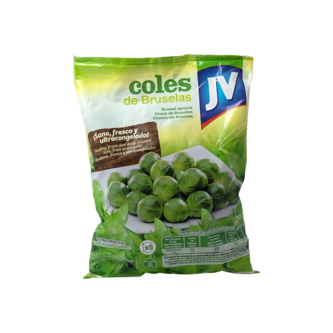 Coles de Bruselas congelado JV 1 Kilo