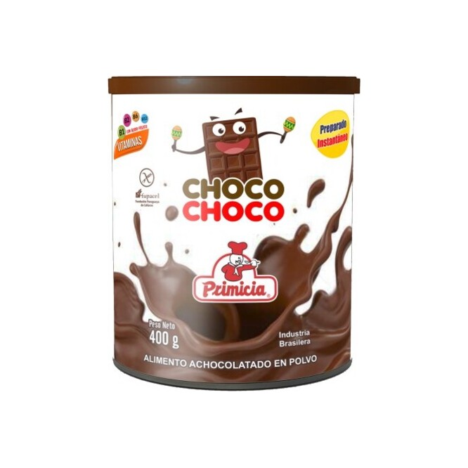 Chocolate en polvo pote Primicia 400 gramos
