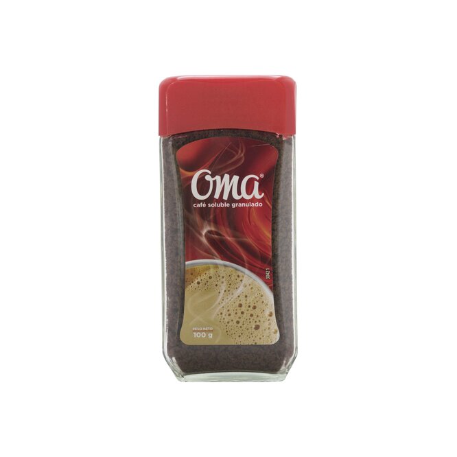 Café soluble granulado Oma 100 gramos