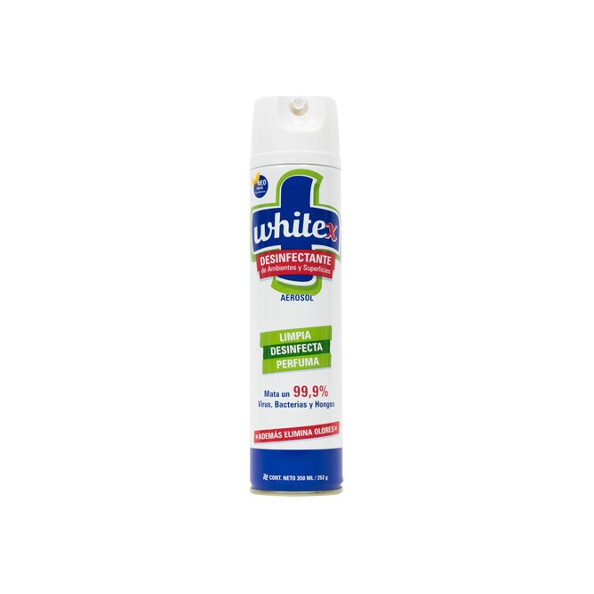 Desinfectante de ambiente en aerosol Whitex 350 ml
