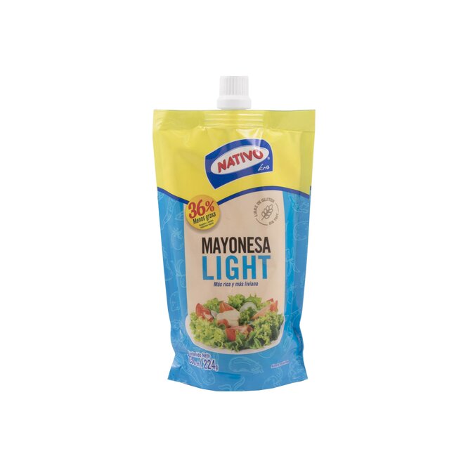 Mayonesa light en doy pack Nativo Kris 224 Gramos