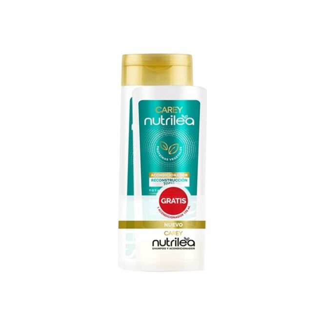 Pack de shampoo y acondicionador reconstrucción total paquete Nutrilea
