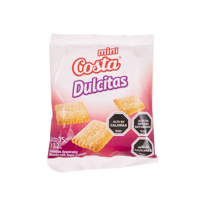 Galletitas mini dulcitas Costa 35 gramos