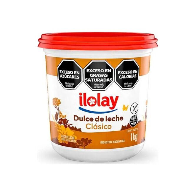 Dulce de leche en pote Ilolay 1 kilo