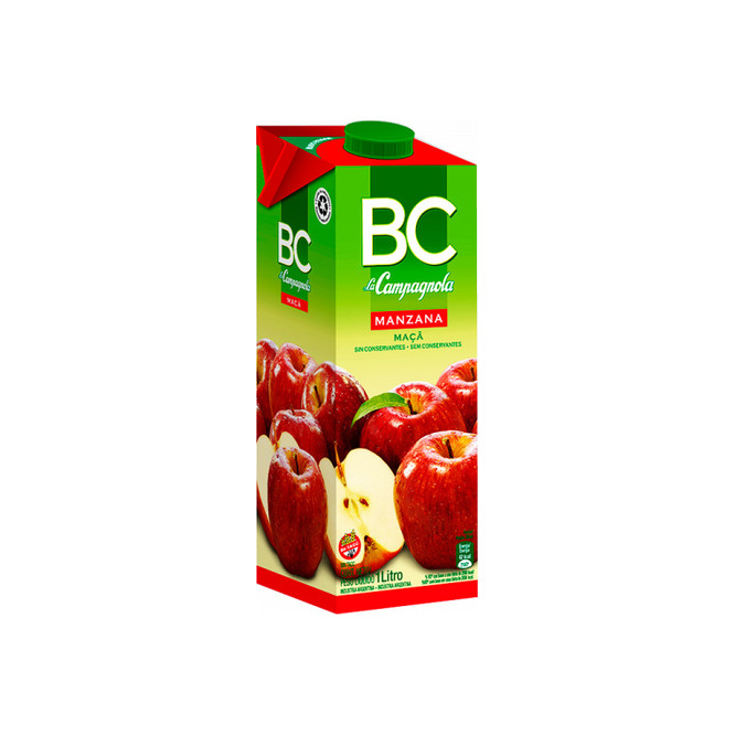 JUGO BC LA CAMPAGNOLA MANZANA 1LT