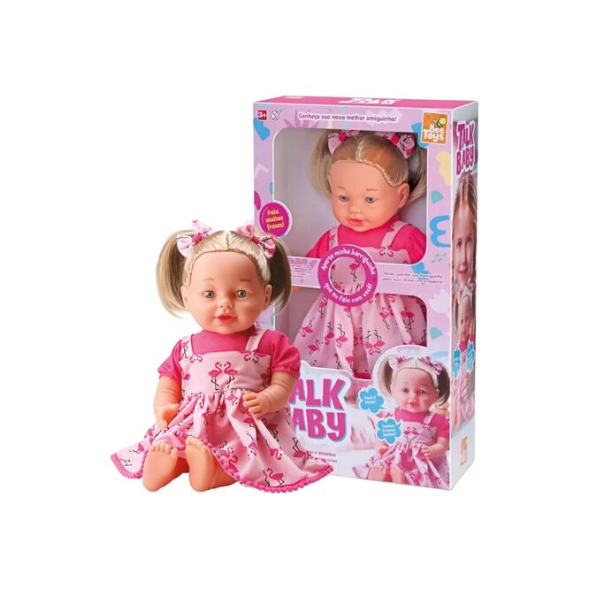 Muñeca Talk Baby caja Bee Toys 1 unidad