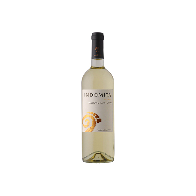 Vino blanco sauvignon varietal Indómita 750 ml