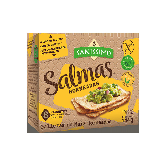GALLETAS DE MAIZ SANISSIMO CLASICAS 108G