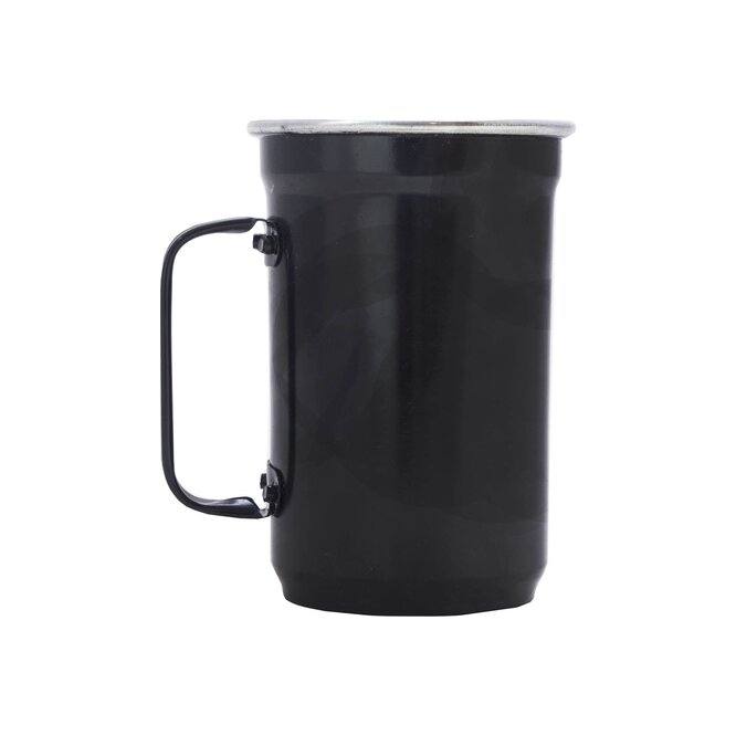 TAZA CHOPP RECTA NEGRA PANELART 500ML