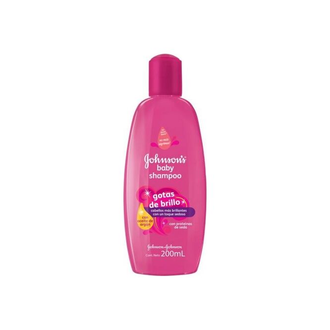 SHAMPOO JOHNSONS GOTAS D/BRILLO 200ML