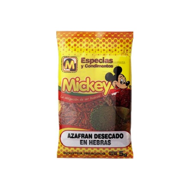 Azafrán Mickey 5 gramos