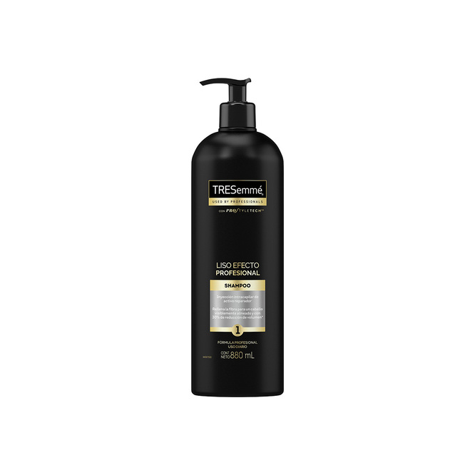 Shampoo liso efecto profesional Tresemmé 880 ml