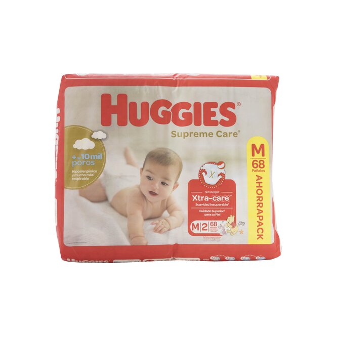 PAÑAL DESECH HUGGIES TAM M SUPREM 68UN