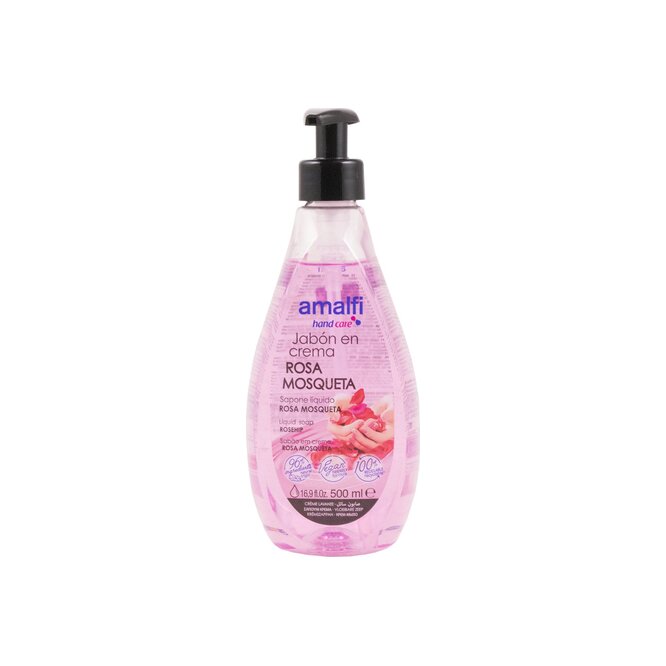 Jabón Liquido Rosa Mosqueta Amalfi 500 ml
