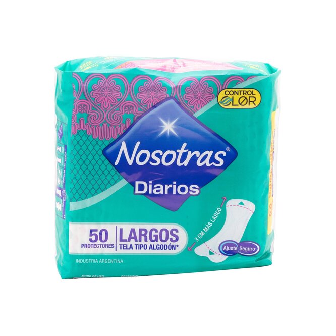 PROTECTOR NOSOTRAS LARGOS DIARI 50UN