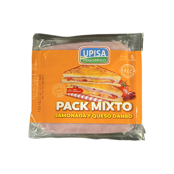 Pack Mixto Jamonada y queso Upisa por kilo