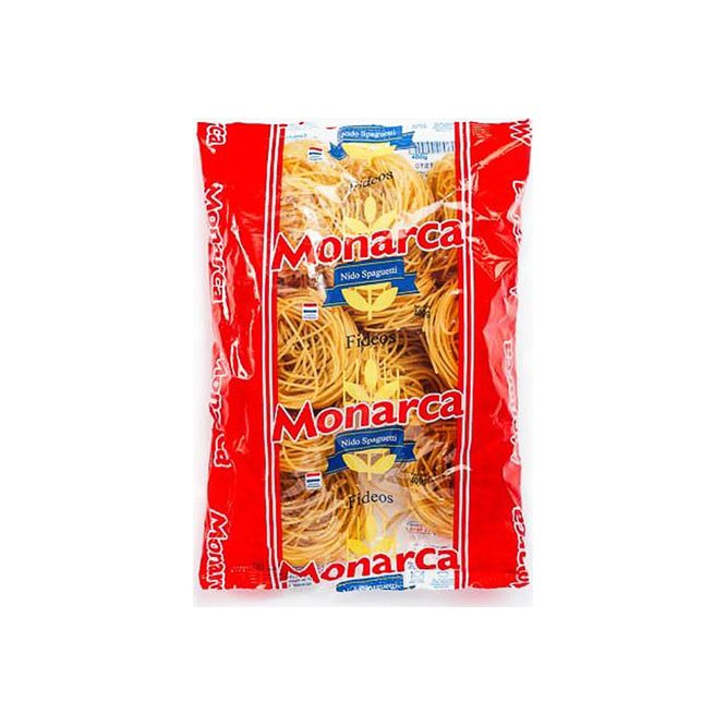 FIDEO NIDO PARAGUAYITA 400GR MONARCA PAQ