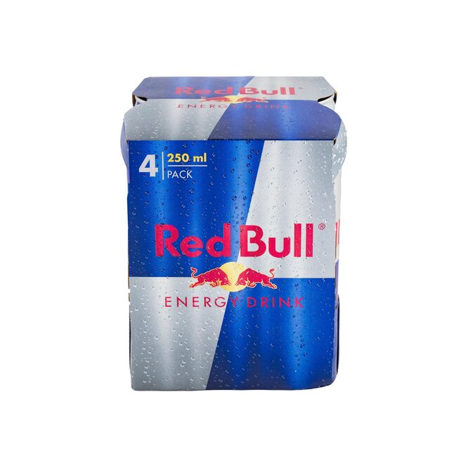 PACK RED BULL ENERGIZANTE 250ML X4UN