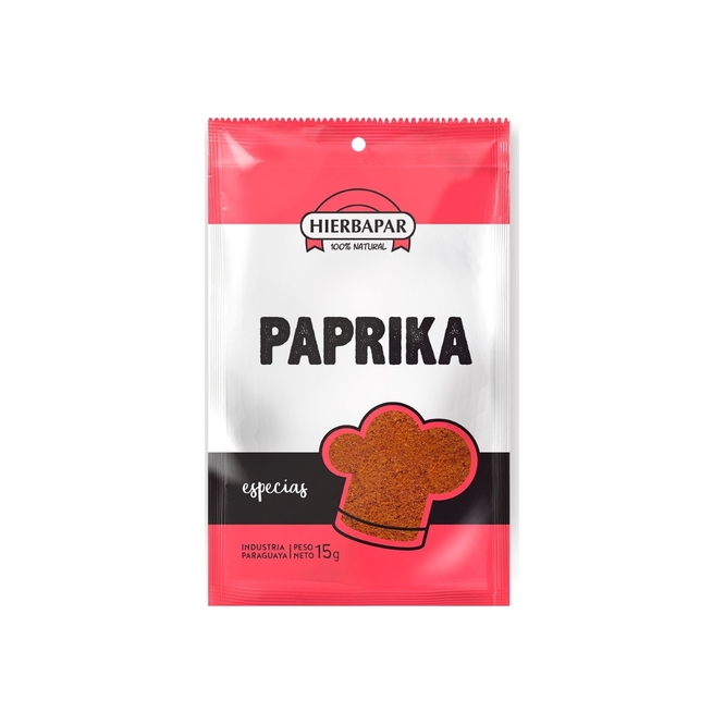 Paprika Hierbapar 15 gramos