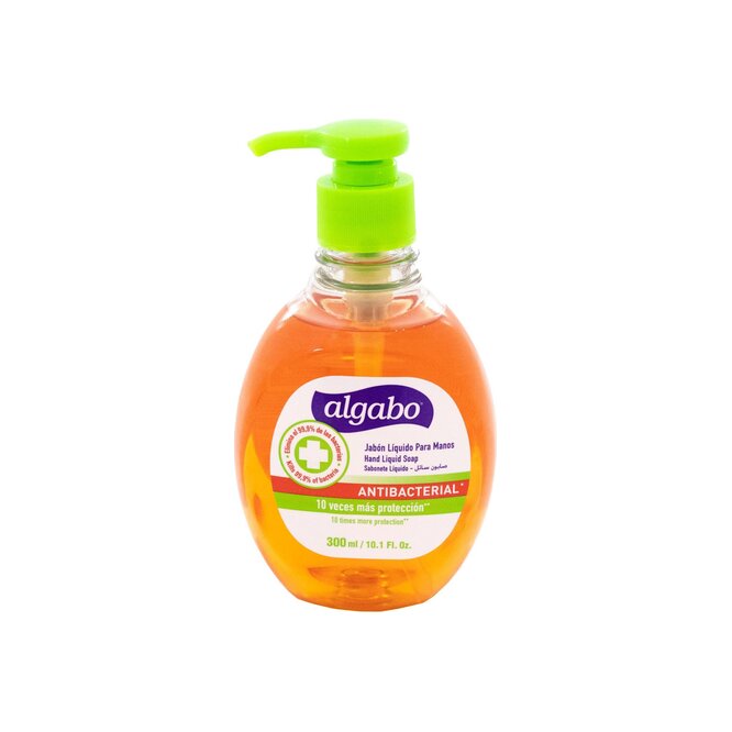 Jabón líquido antibacterial Algabo 300 ml