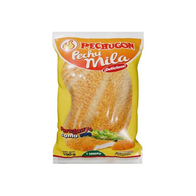 Milanesa de pollo congelado Pechuga Mila Pechugon 100 gramos
