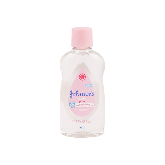 Aceite puro en botella Johnson's Baby 200 ml