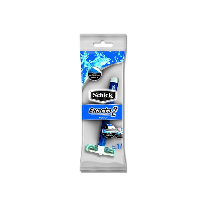 Máquina de afeitar Exacta 2 normal Schick por unidad
