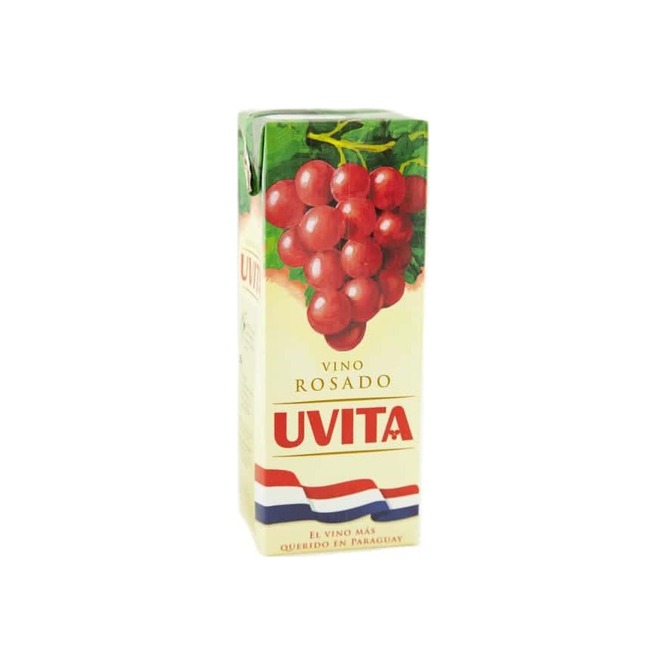 Vino rosado tetra Uvita 1 litro
