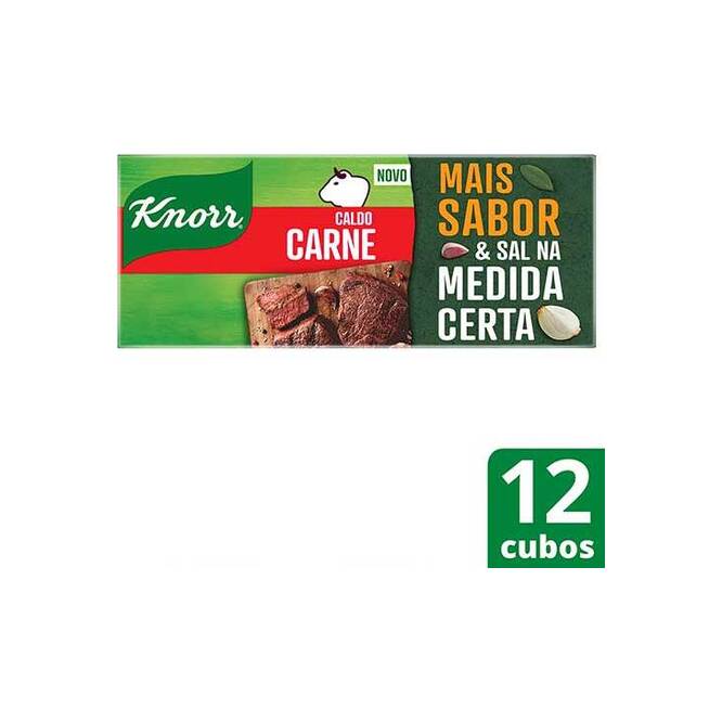 Caldo sabor carne caja Knorr 6 unidades