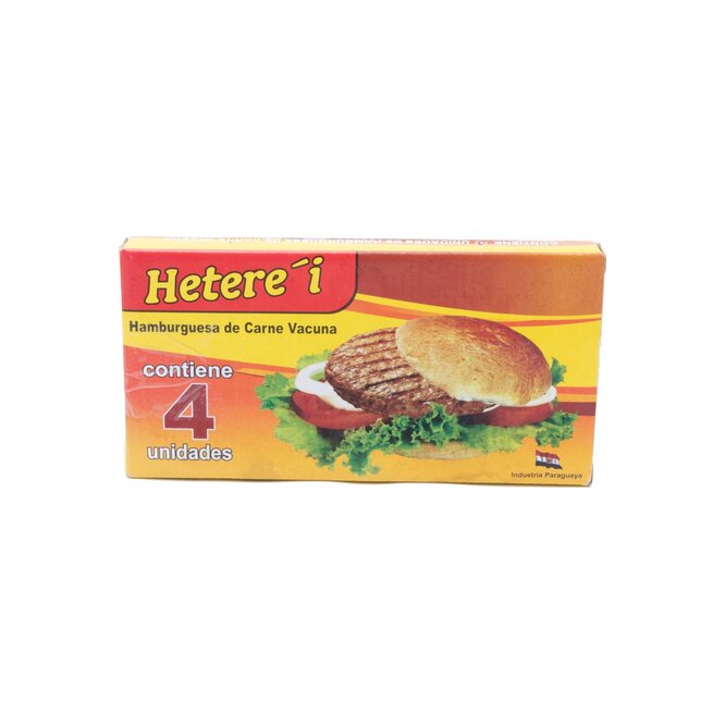 HAMBURGUESA D/CARNE 4UND HETEREI CJA
