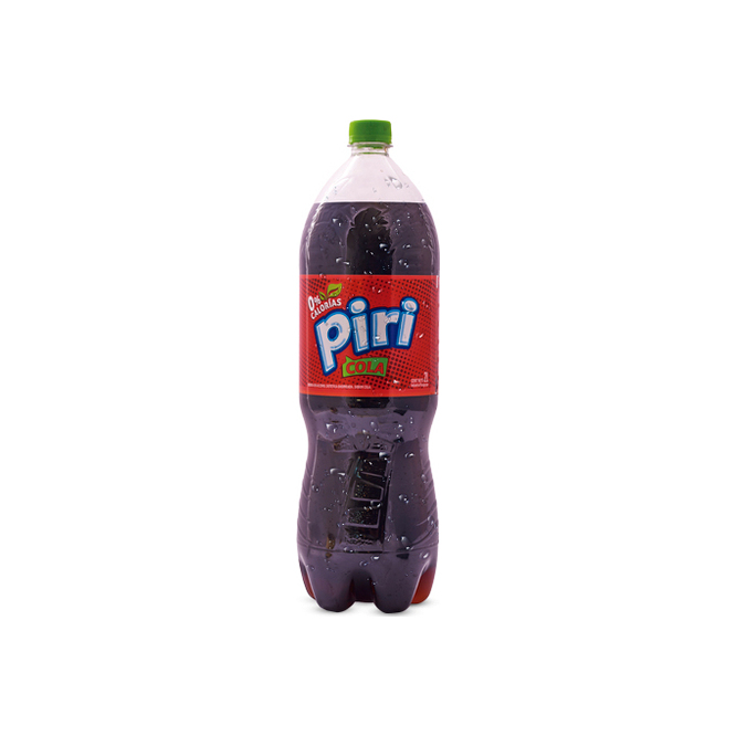 Gaseosa cero calorías sabor cola Piri 2 litros