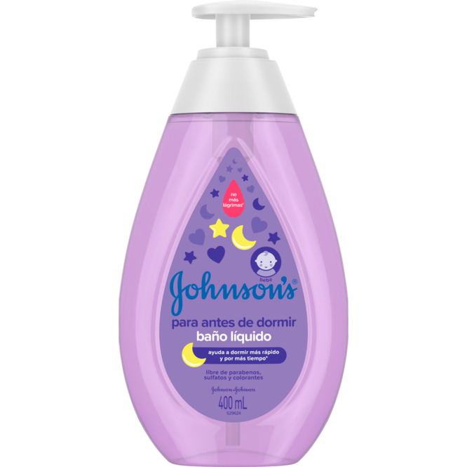 Baño líquido dulces sueños Johnson’s 400 ml