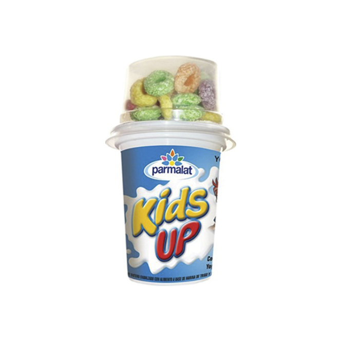 Yogur con cereales aritos de colores Kids Up 1 unidad