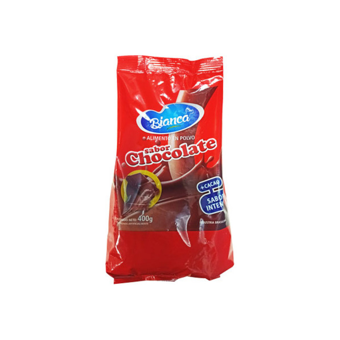 Chocolate en polvo paquete Bianca 400 gramos