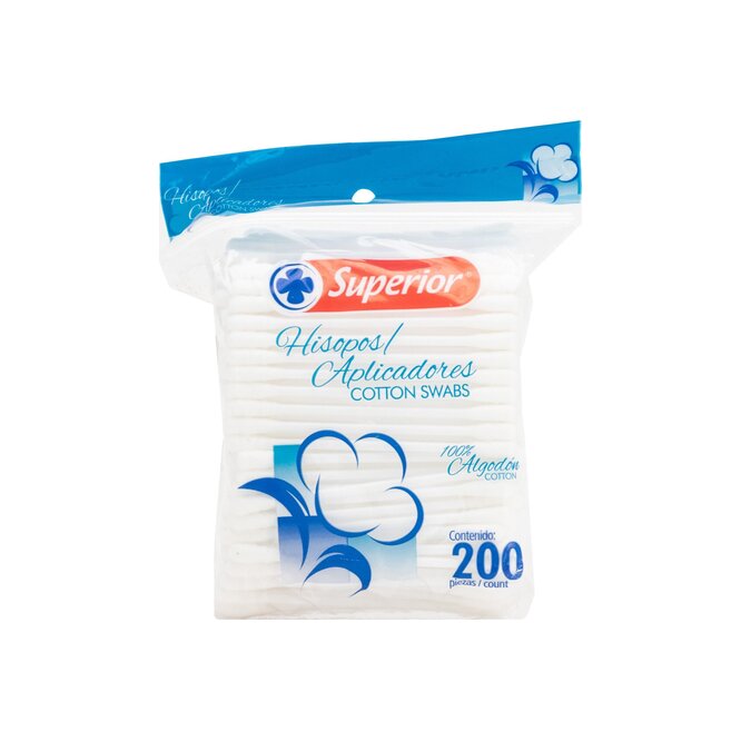 COTONETES HISOPOS 200UN SUPERIOR