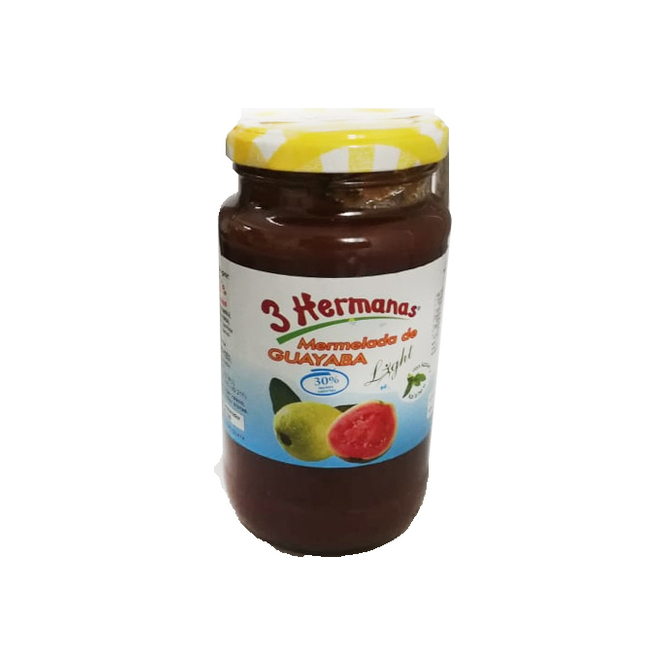 Mermelada light de guayaba 3 Hermanas 450 gramos