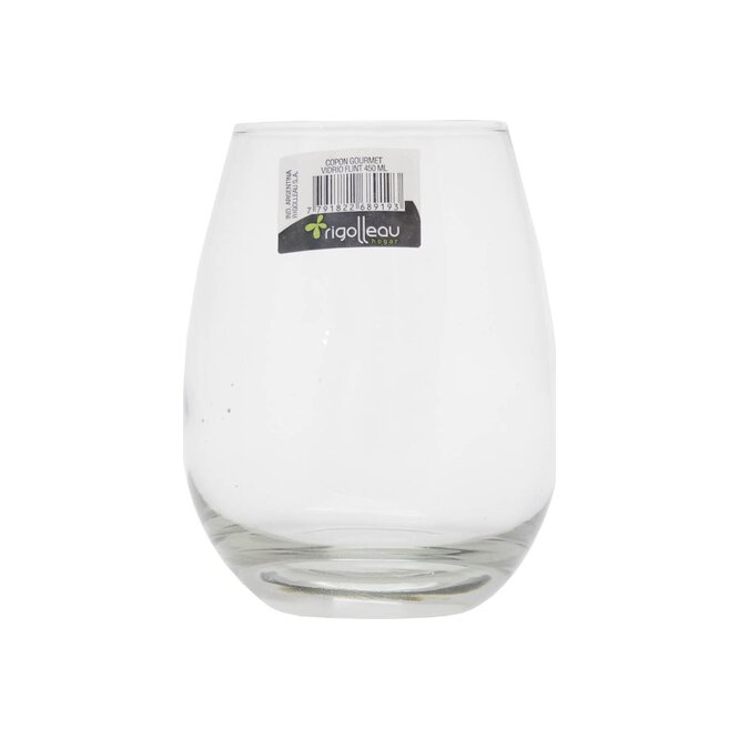 Vaso copón gourmet de vidrio Rigolleau 450 ml