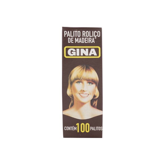 Palitos de madera para dientes caja Gina 100 unidades