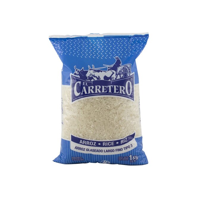 ARROZ GLACEADO CELESTE TIPO 3 1KG ELCARR