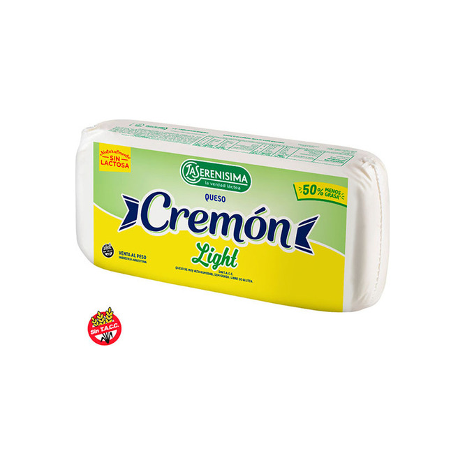QUESO CREMON HORM LIGHT 3KG LA SERENISIM