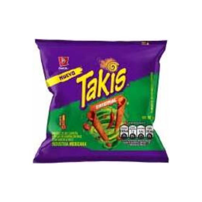 Snacks sabor taco original Takis 28 gramos