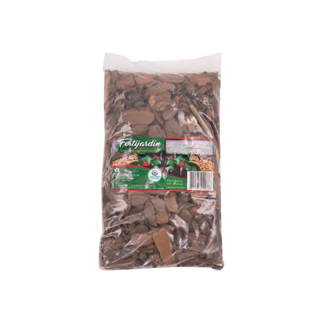 Cáscara de pino pulida Fertijardín 500 gramos