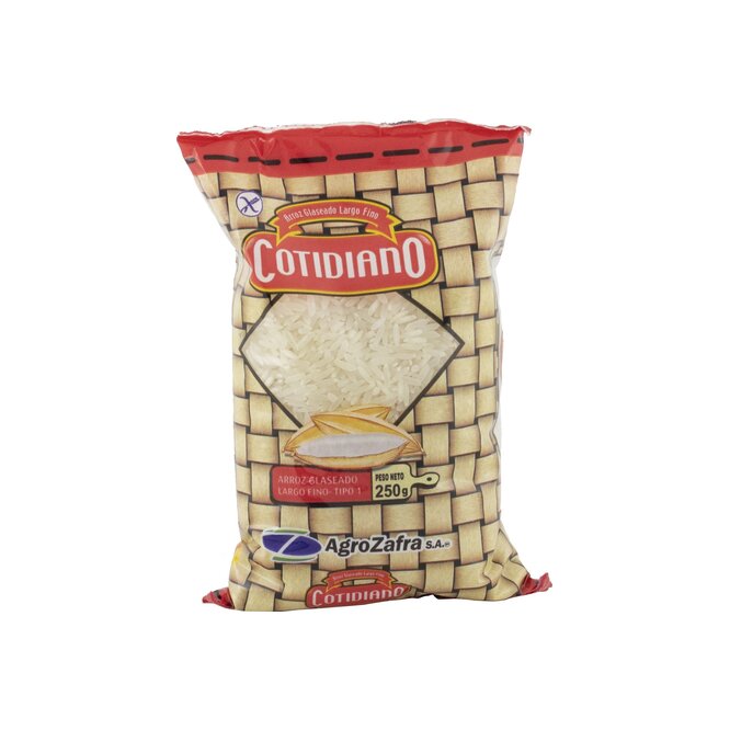 ARROZ GLASEADO LARGO FINO TIPO 1 COTIDIA
