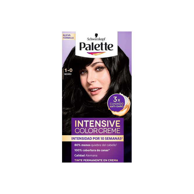 PALETTE CREME SCHWARZKOPF 1-0 NEGRO