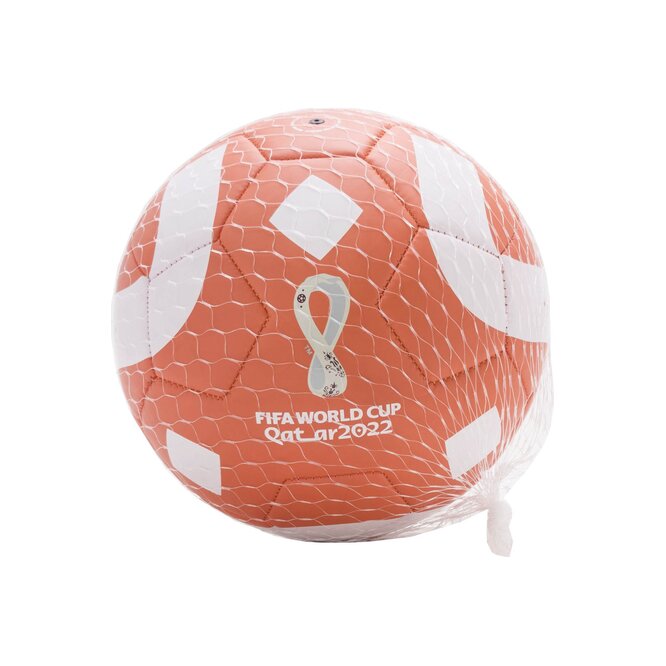 Pelota qatar naranja blanca nro 5 fifa 1 unidad