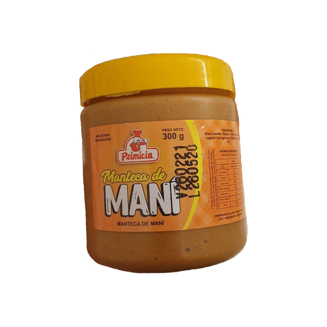 Manteca de Maní en pote Primicia 300 gramos