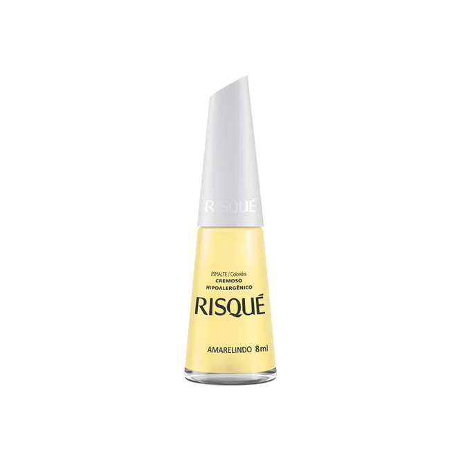 Esmalte amarelino Risque 8 ml