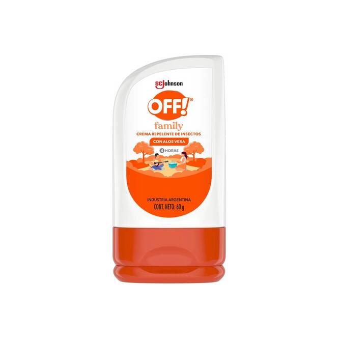 Repelente de insectos en crema OFF 60 gramos
