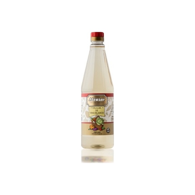 Vinagre de vino blanco botella Alcanzar 750 ml